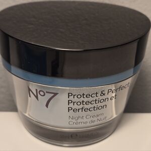 NEW No7 Protect & Perfect Night Cream 1.6 fl oz
